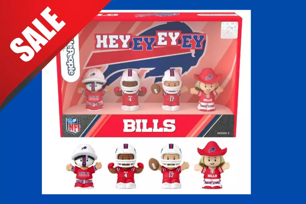 Special “Hey-Ey-Ey-Ey” Edition Of Buffalo Bills Little People For Sale